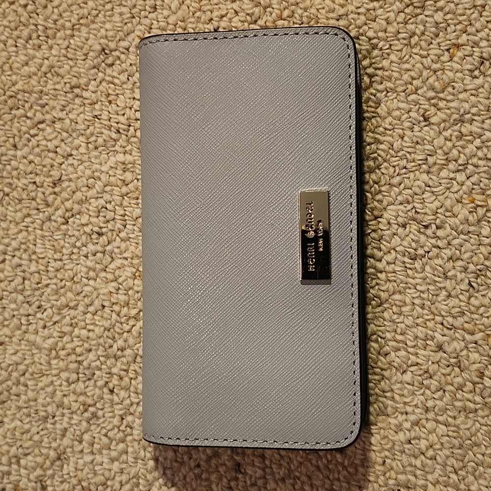 HENRI BENDEL LEATHER WALLET/PHONE CASE - Picture 10 of 10